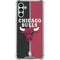 NBA Chicago Bulls Canvas Galaxy A13 5G Clear Case