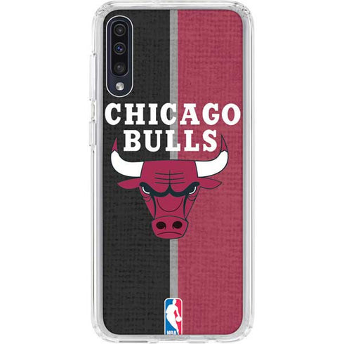 NBA Chicago Bulls Canvas Galaxy A50 Clear Case