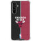 NBA Chicago Bulls Canvas Galaxy A54 5G Clear Case