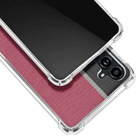 NBA Chicago Bulls Canvas Galaxy A54 5G Clear Case