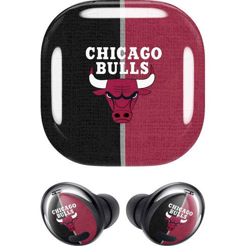NBA Chicago Bulls Canvas Galaxy Buds Pro Skin