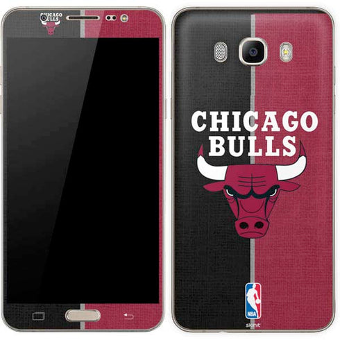 NBA Chicago Bulls Canvas Galaxy J7 Skin