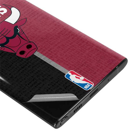 NBA Chicago Bulls Canvas Galaxy Note 10 Plus Skin