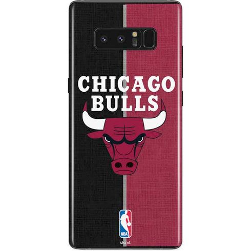 NBA Chicago Bulls Canvas Galaxy Note 8 Skin