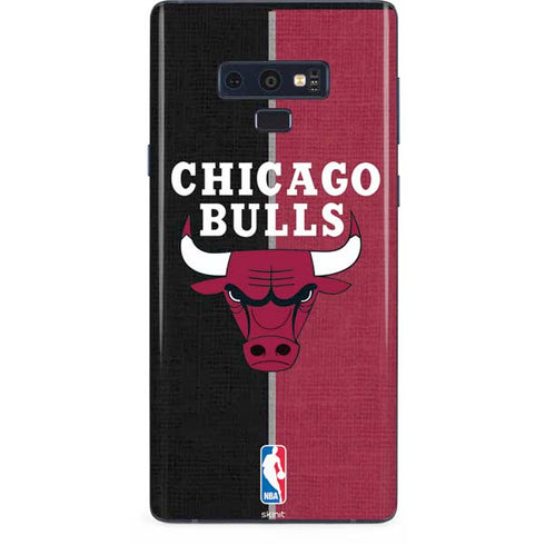 NBA Chicago Bulls Canvas Galaxy Note 9 Skin