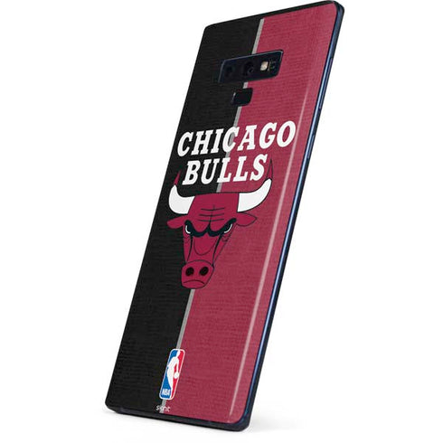 NBA Chicago Bulls Canvas Galaxy Note 9 Skin