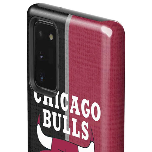 NBA Chicago Bulls Canvas Galaxy Note20 5G Pro Case