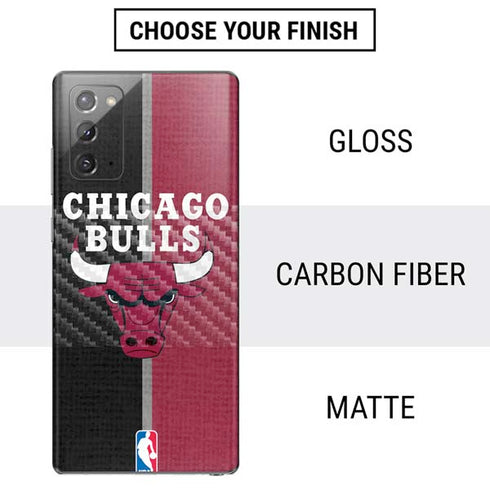 NBA Chicago Bulls Canvas Galaxy Note20 5G Skin