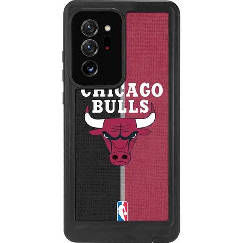 NBA Chicago Bulls Canvas Galaxy Note20 Ultra 5G Waterproof Case