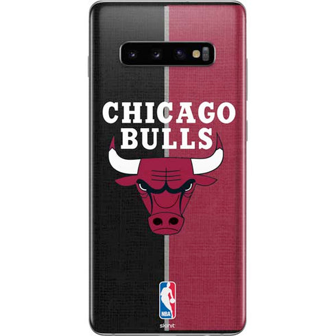 NBA Chicago Bulls Canvas Galaxy S10 Plus Skin