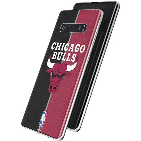 NBA Chicago Bulls Canvas Galaxy S10 Plus Skin
