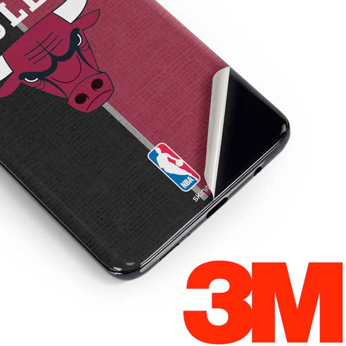 NBA Chicago Bulls Canvas Galaxy S10 Skin