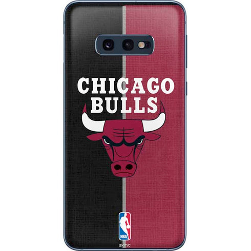 NBA Chicago Bulls Canvas Galaxy S10e Skin