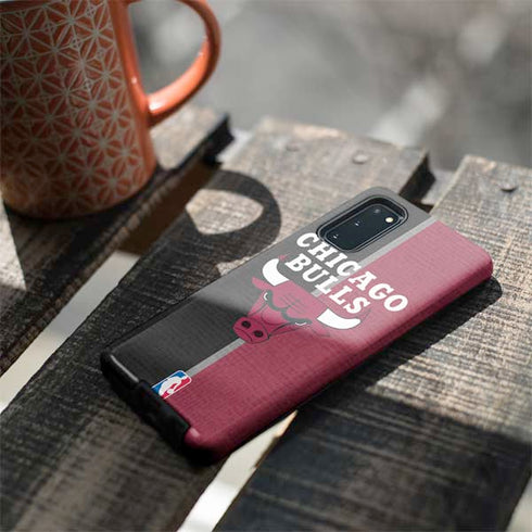 NBA Chicago Bulls Canvas Galaxy S20 Pro Case