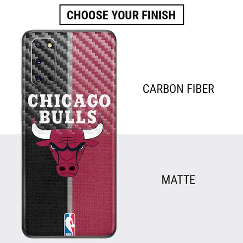 NBA Chicago Bulls Canvas Galaxy S20 Skin
