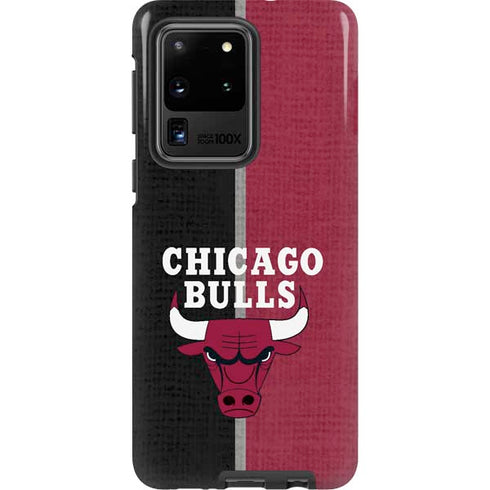 NBA Chicago Bulls Canvas Galaxy S20 Ultra 5G Pro Case