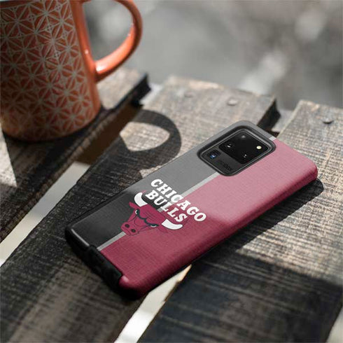 NBA Chicago Bulls Canvas Galaxy S20 Ultra 5G Pro Case
