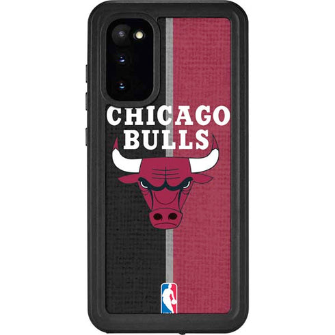 NBA Chicago Bulls Canvas Galaxy S20 Waterproof Case