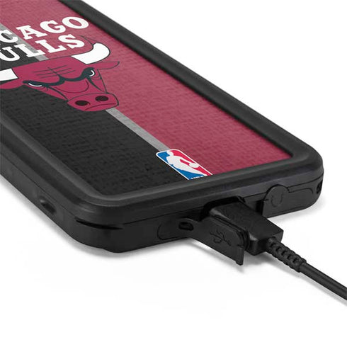 NBA Chicago Bulls Canvas Galaxy S20 Waterproof Case