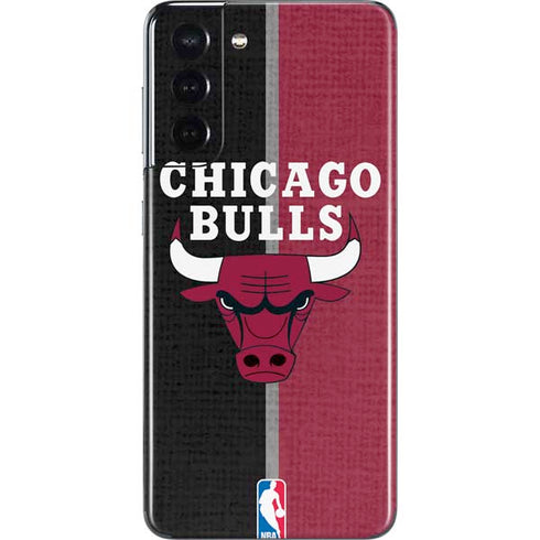 NBA Chicago Bulls Canvas Galaxy S21 5G Skin