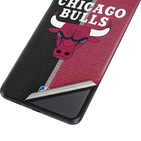 NBA Chicago Bulls Canvas Galaxy S21 5G Skin