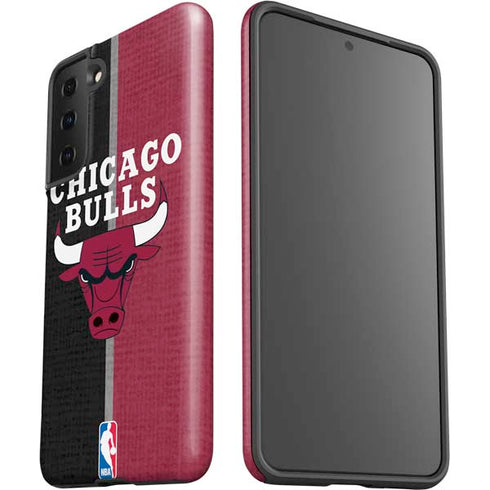NBA Chicago Bulls Canvas Galaxy S21 FE Pro Case