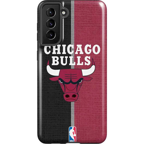 NBA Chicago Bulls Canvas Galaxy S21 Plus 5G Pro Case