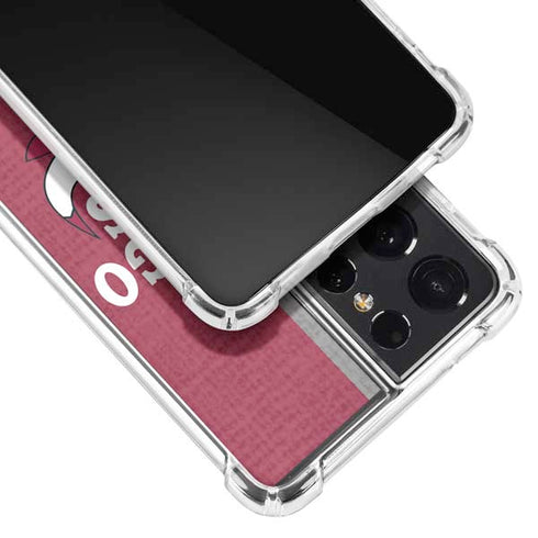 NBA Chicago Bulls Canvas Galaxy S21 Ultra 5G Clear Case