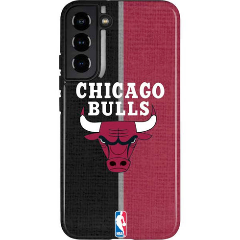NBA Chicago Bulls Canvas Galaxy S22 Plus Pro Case