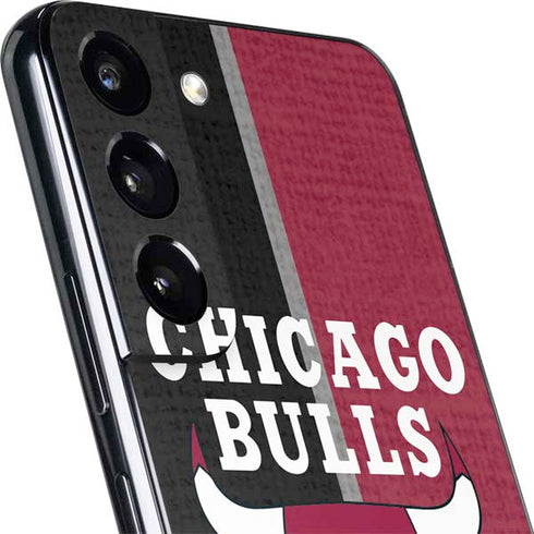 NBA Chicago Bulls Canvas Galaxy S22 Skin