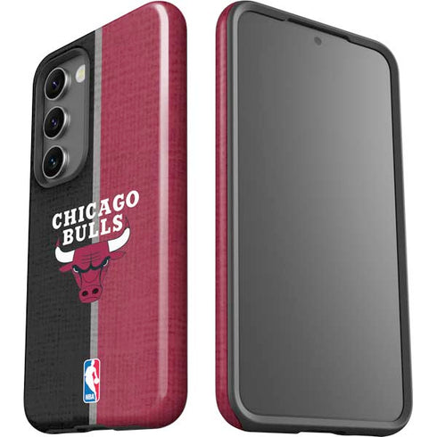 NBA Chicago Bulls Canvas Galaxy S23 Plus Pro Case
