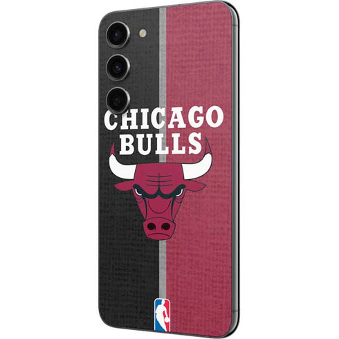 NBA Chicago Bulls Canvas Galaxy S23 Plus Skin