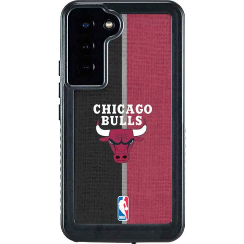 NBA Chicago Bulls Canvas Galaxy S23 Plus Waterproof Case