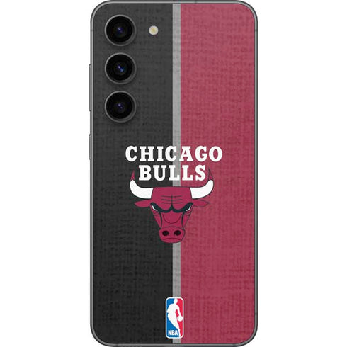 NBA Chicago Bulls Canvas Galaxy S23 Skin