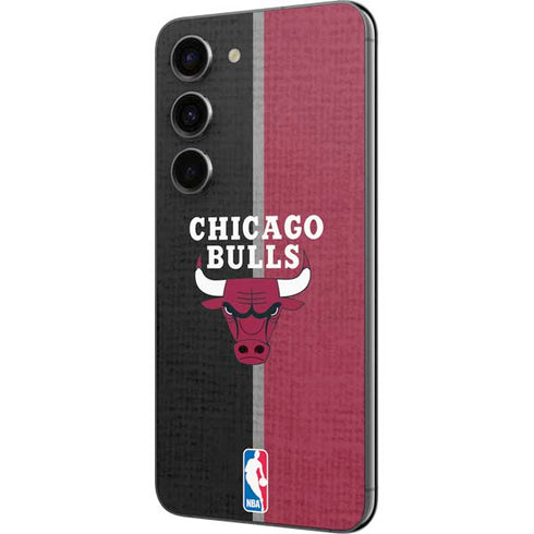 NBA Chicago Bulls Canvas Galaxy S23 Skin