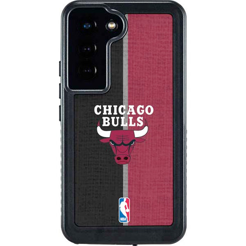 NBA Chicago Bulls Canvas Galaxy S23 Waterproof Case