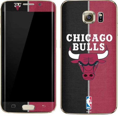 NBA Chicago Bulls Canvas Galaxy S7 Edge Skin
