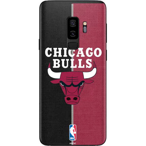 NBA Chicago Bulls Canvas Galaxy S9 Plus Skin