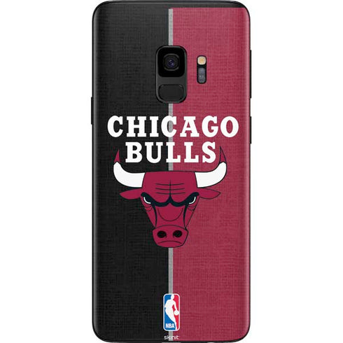 NBA Chicago Bulls Canvas Galaxy S9 Skin