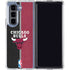 NBA Chicago Bulls Canvas Galaxy Z Fold5 5G Clear Case