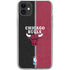NBA Chicago Bulls Canvas iPhone 11 Clear Case