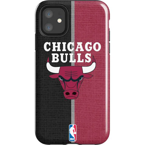 NBA Chicago Bulls Canvas iPhone 11 Impact Case