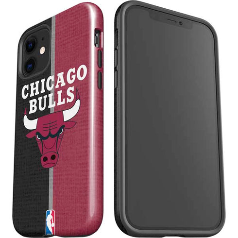 NBA Chicago Bulls Canvas iPhone 12 Impact Case
