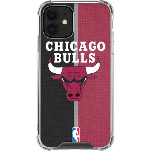 NBA Chicago Bulls Canvas iPhone 12 Mini Clear Case