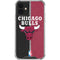 NBA Chicago Bulls Canvas iPhone 12 Mini Clear Case