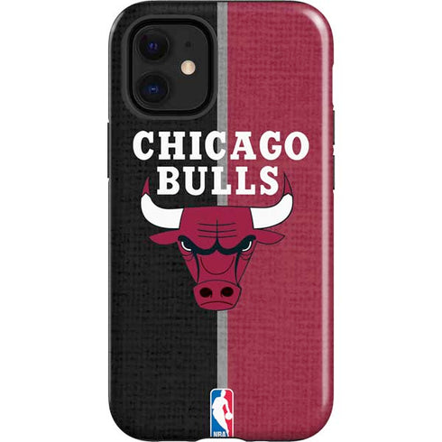 NBA Chicago Bulls Canvas iPhone 12 Mini Impact Case
