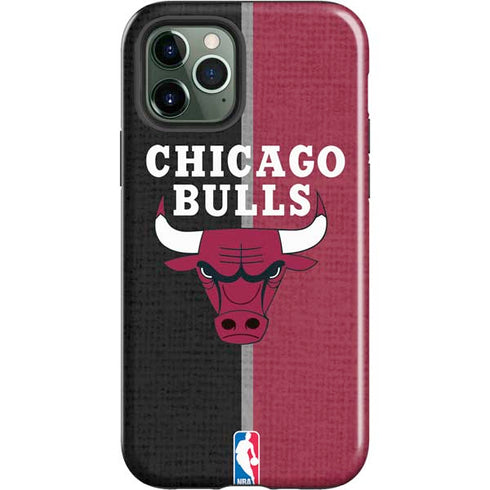 NBA Chicago Bulls Canvas iPhone 12 Pro Impact Case