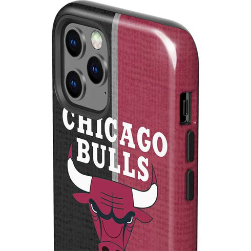 NBA Chicago Bulls Canvas iPhone 12 Pro Impact Case