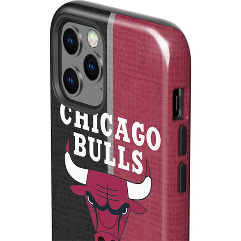 NBA Chicago Bulls Canvas iPhone 12 Pro Max Impact Case
