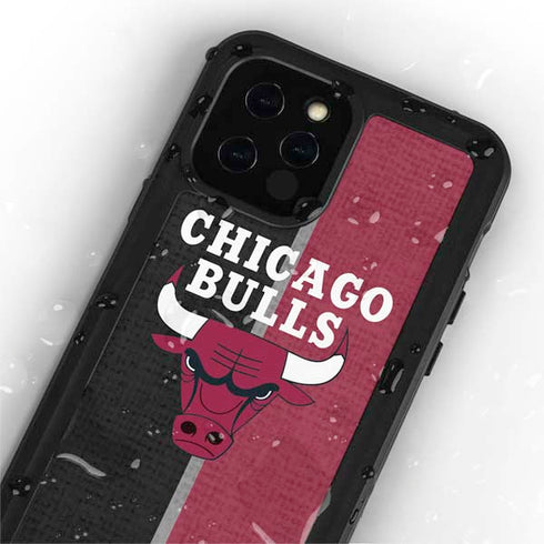 NBA Chicago Bulls Canvas iPhone 12 Pro Waterproof Case